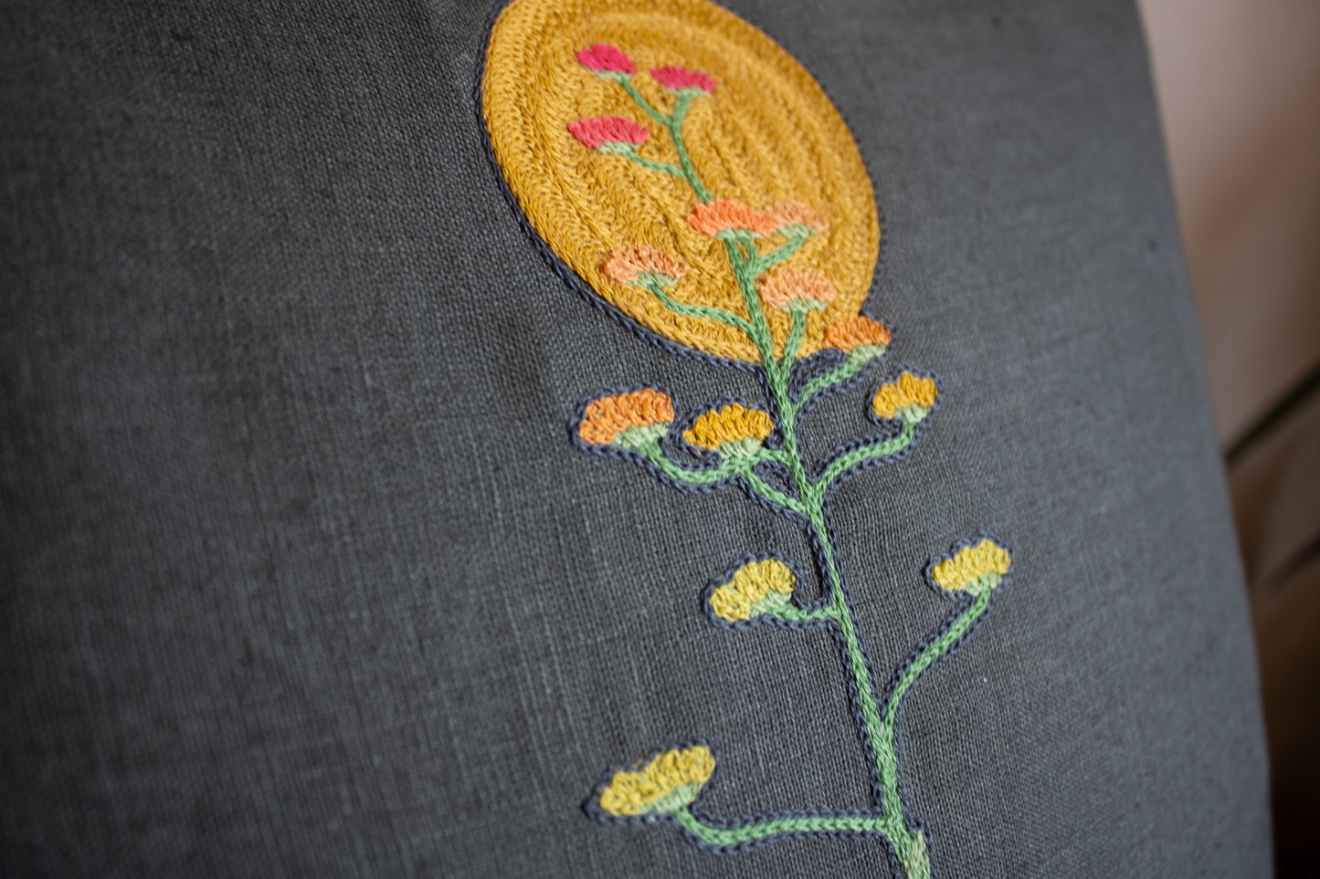 CENTURY PLANT THROW PILLOW