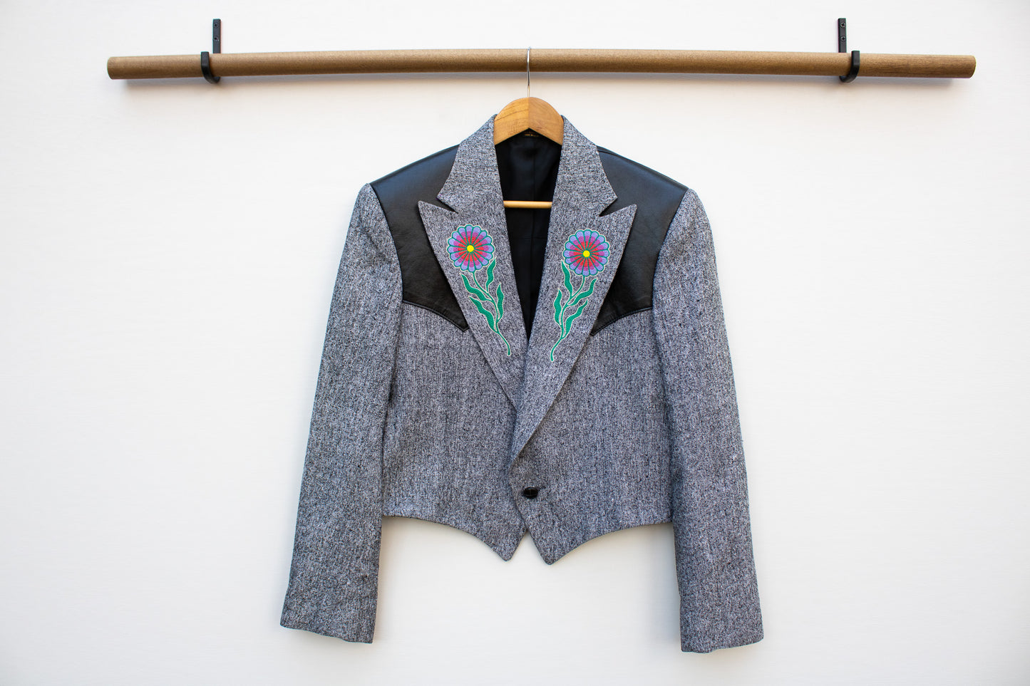 VINTAGE BLAZER WITH WESTERN DETAILING