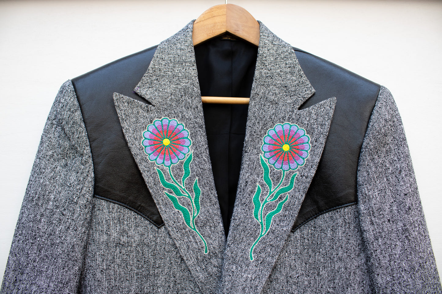 VINTAGE BLAZER WITH WESTERN DETAILING