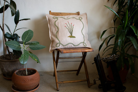 OCOTILLO + ROPE THROW PILLOW