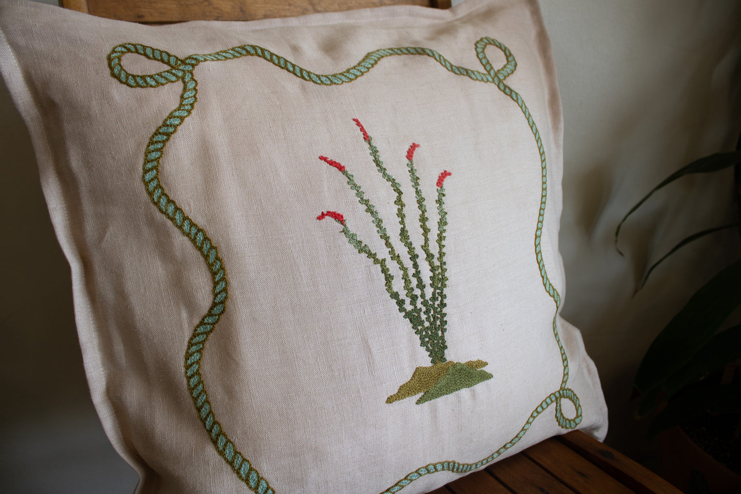 OCOTILLO + ROPE THROW PILLOW