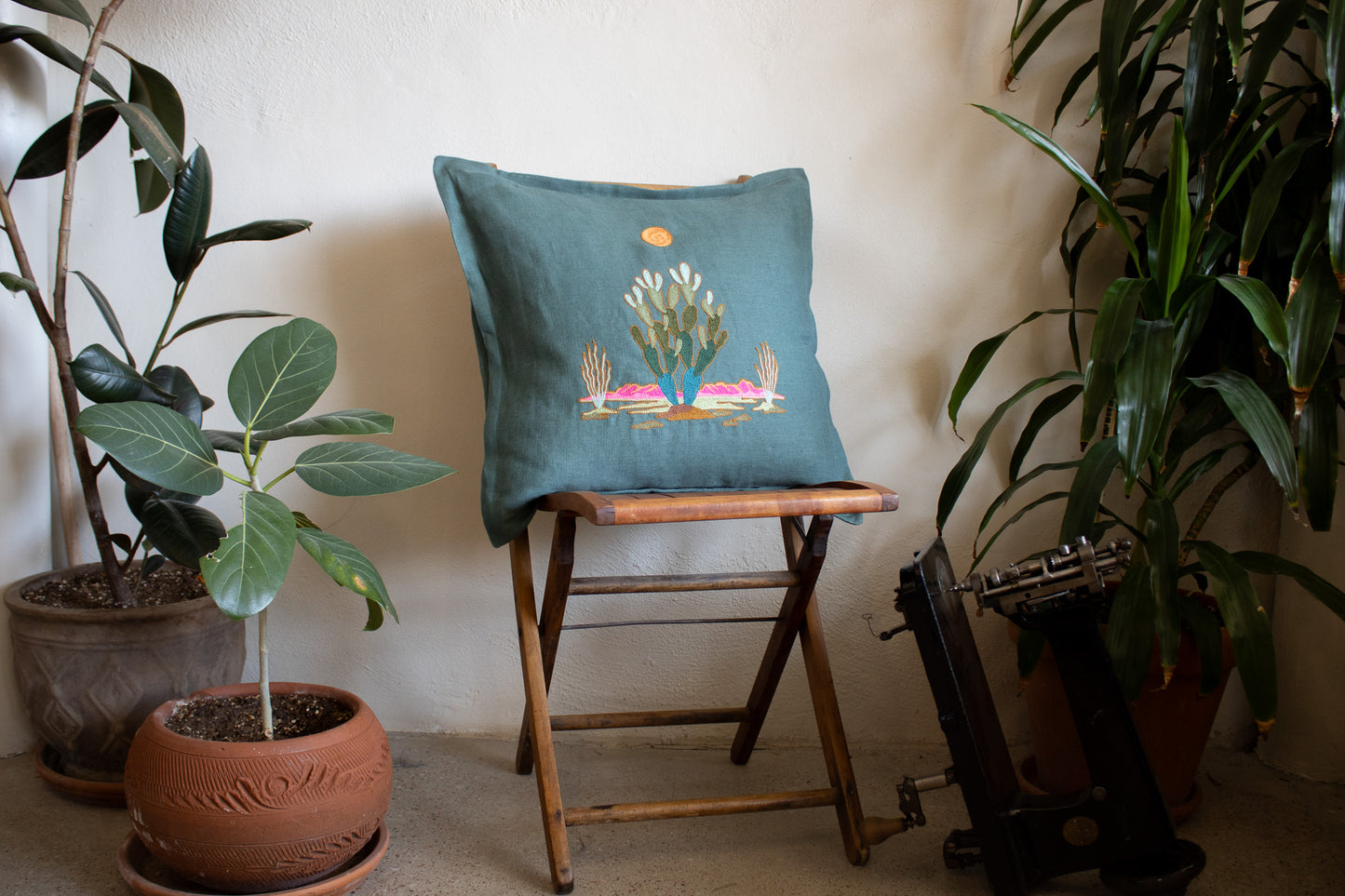 PRICKLY PEAR THROW PILLOW