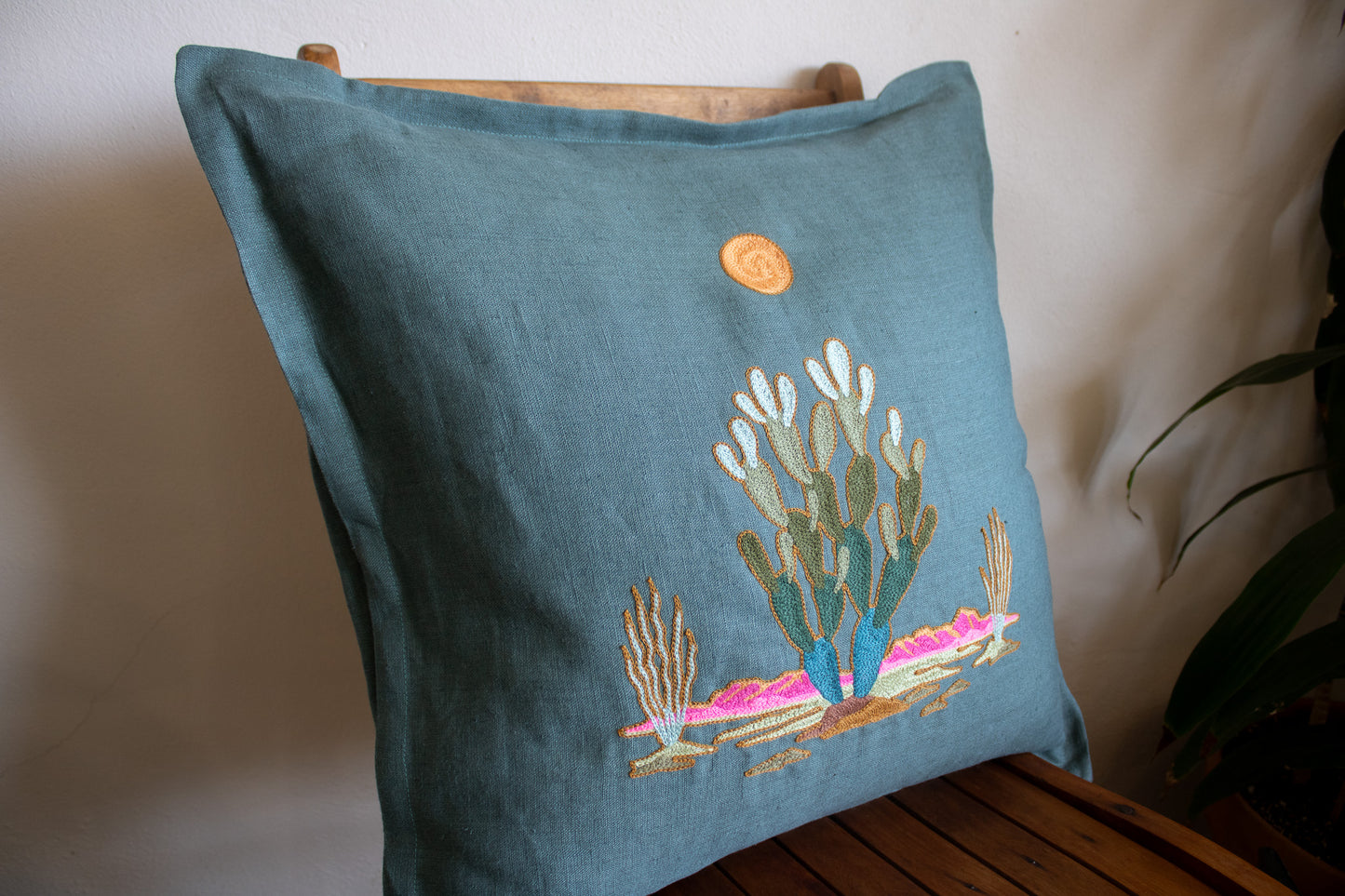 PRICKLY PEAR THROW PILLOW